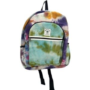 Himalayan Hemp Tie Dye Pure Hemp Backpack